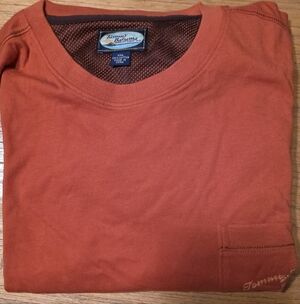 Tommy Bahama Men's Rust Short Sleeve Tee